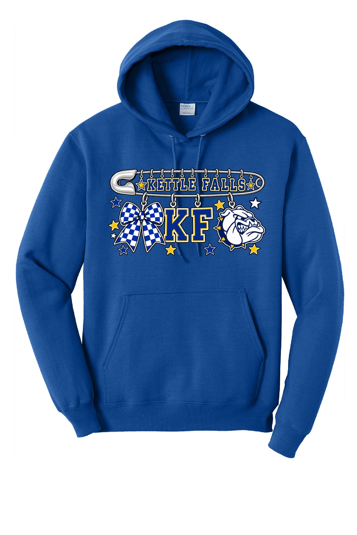 Bulldog Pin Hoodie