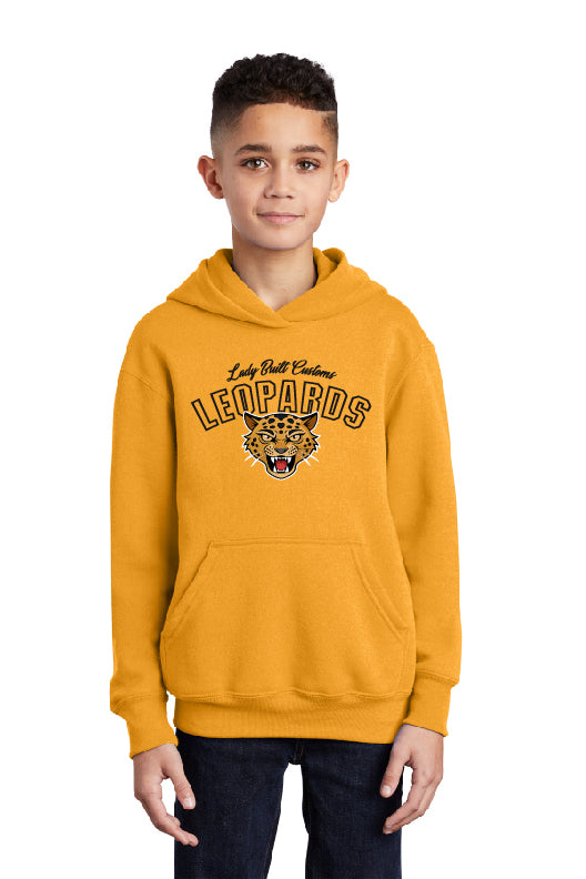 Leopards Baseball Youth Hoodie