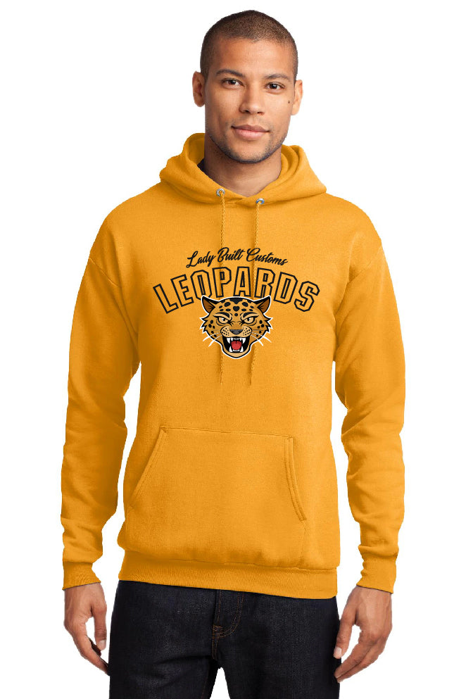 Leopards Baseball Adult Hoodie