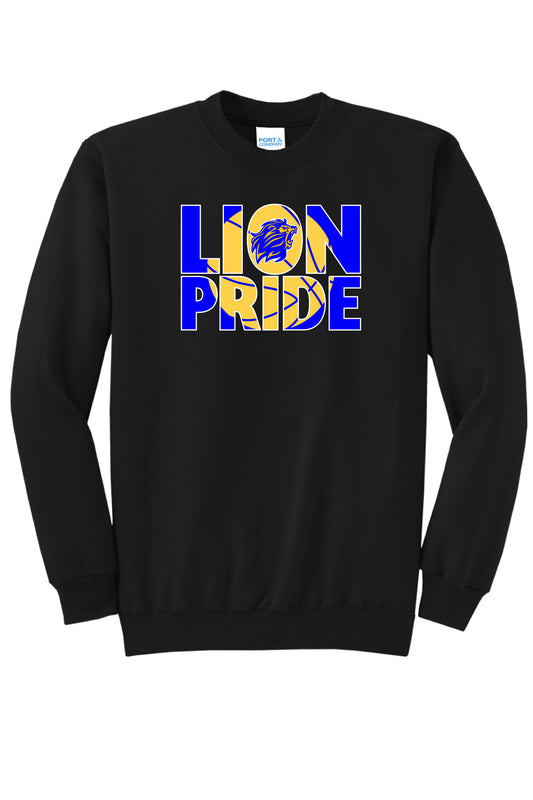 Lions Pride Basketball Crewneck
