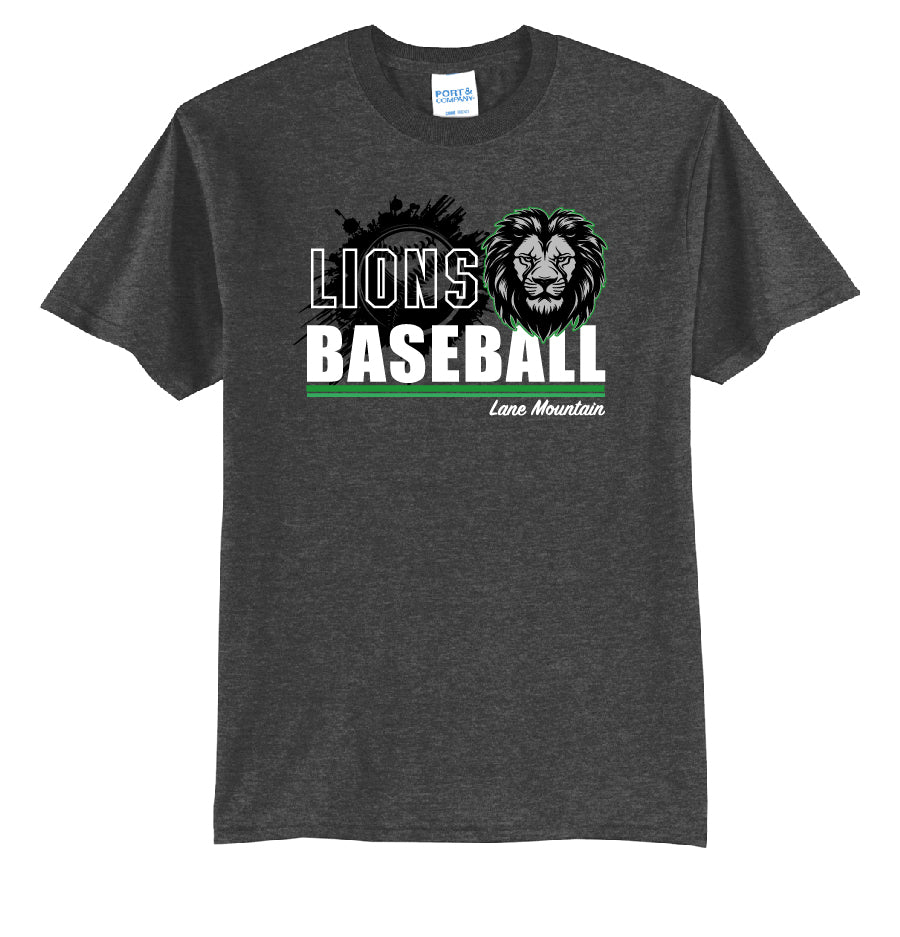 Lions Baseball Youth or Adult T-Shirt