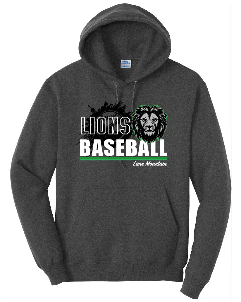 Lions Baseball PERSONALIZED Adult Hoodie