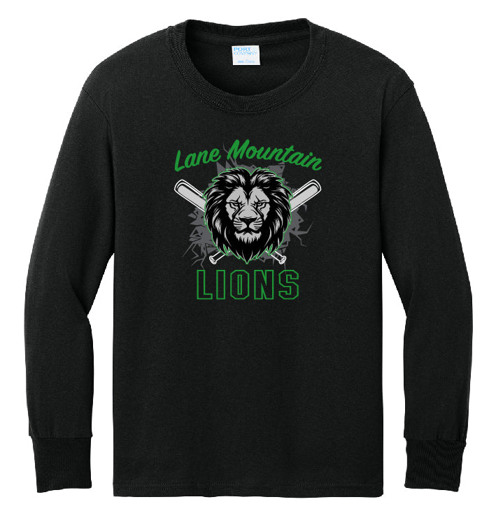 Lions Baseball Bats Youth or Adult Long Sleeve