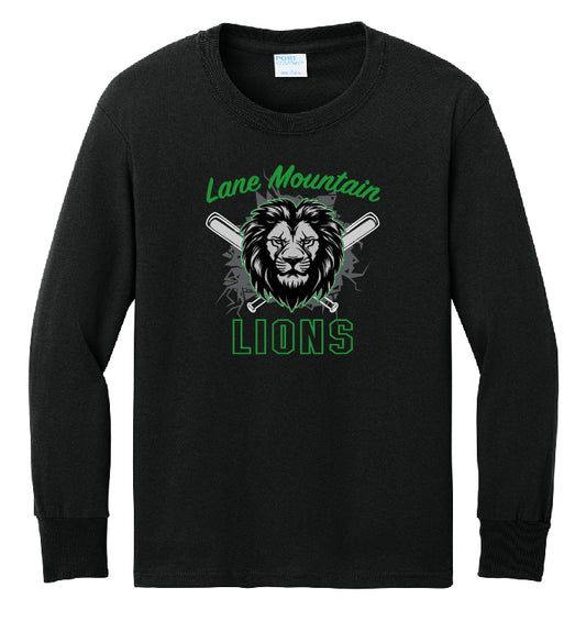 Lions Baseball Bats Youth or Adult Long Sleeve