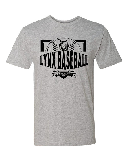 Lynx Baseball Youth or Adult T-Shirt