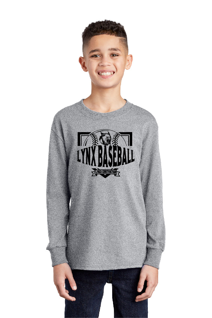 Lynx Baseball Youth Long Sleeve