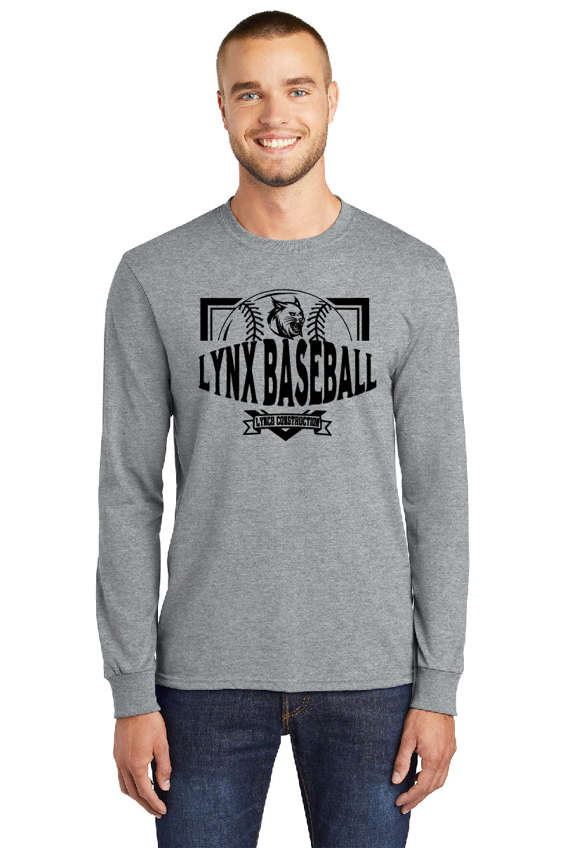 Lynx Baseball Adult Long Sleeve