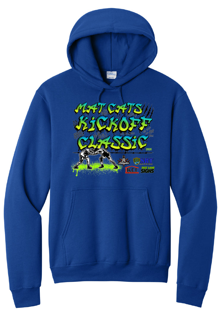 Mat Cats Kickoff Classic Youth or Adult Hoodie