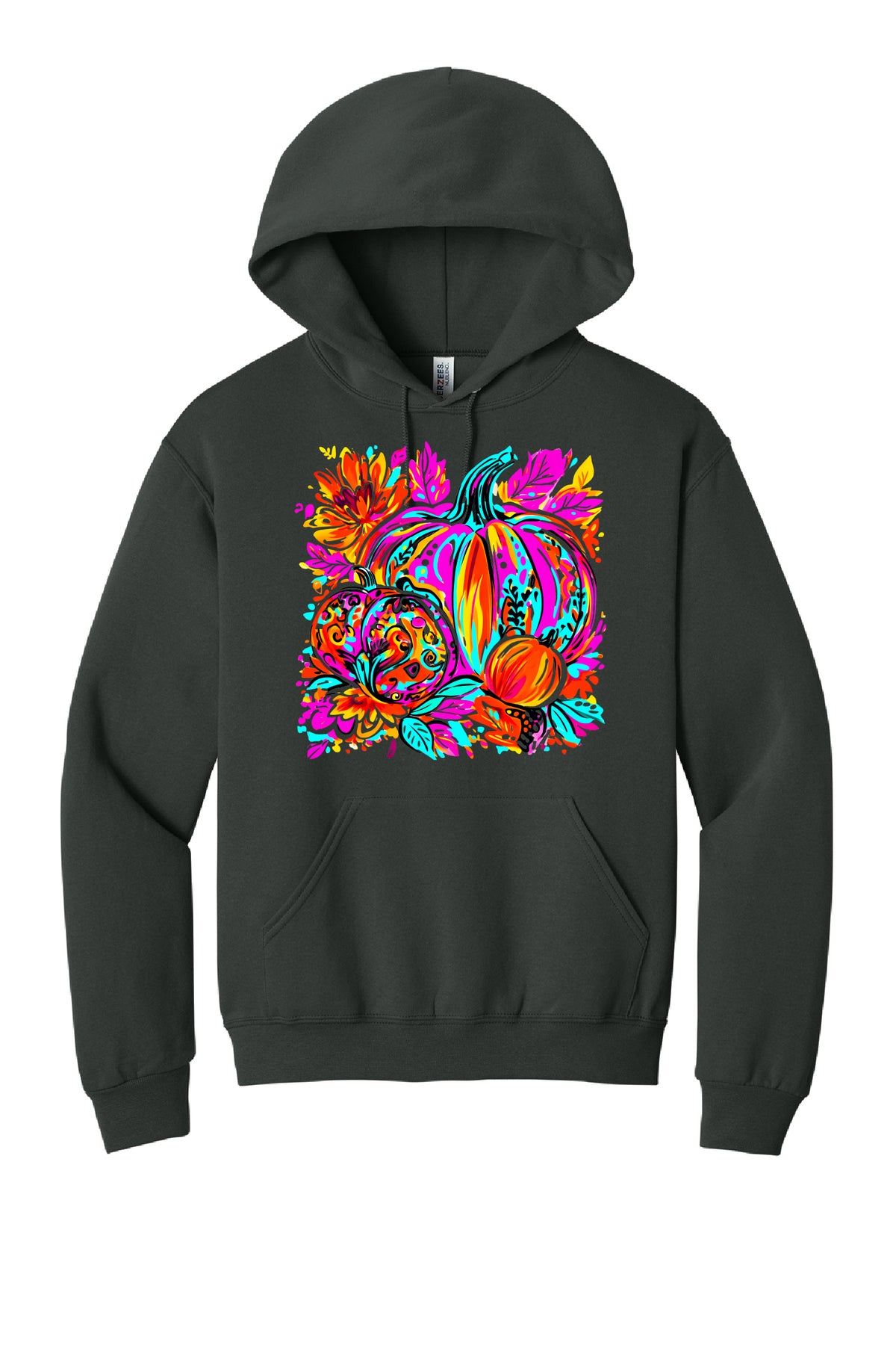Neon Pumpkin Hoodie