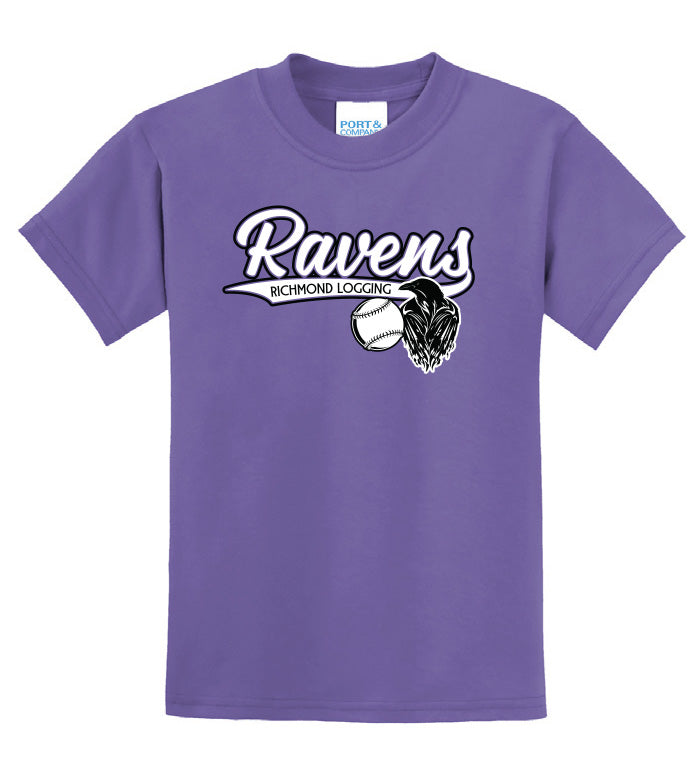 Ravens Baseball Youth or Adult T-Shirt
