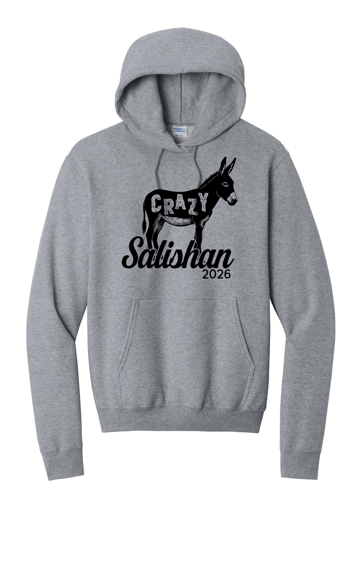 Salishan Crazy Youth or Adult Hoodie