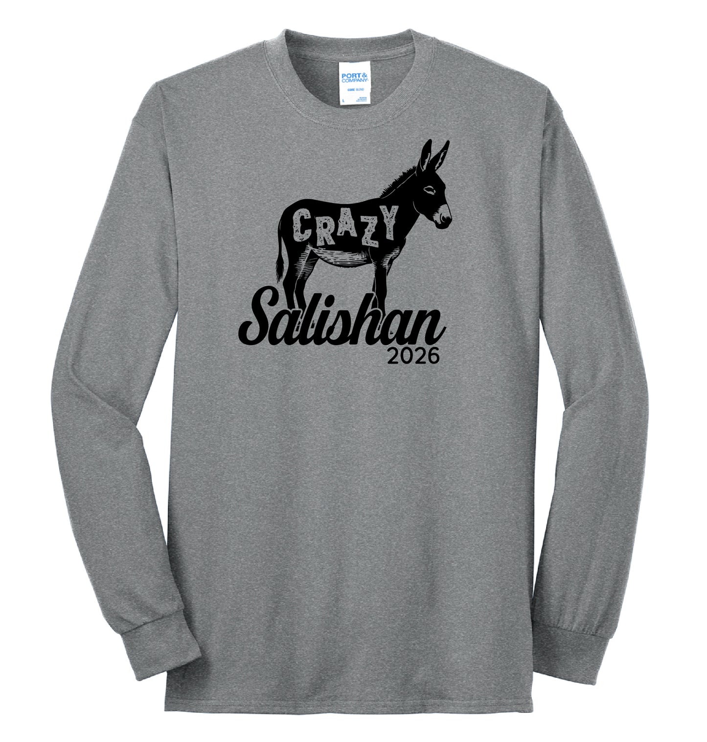 Salishan Crazy Youth or Adult Long Sleeve