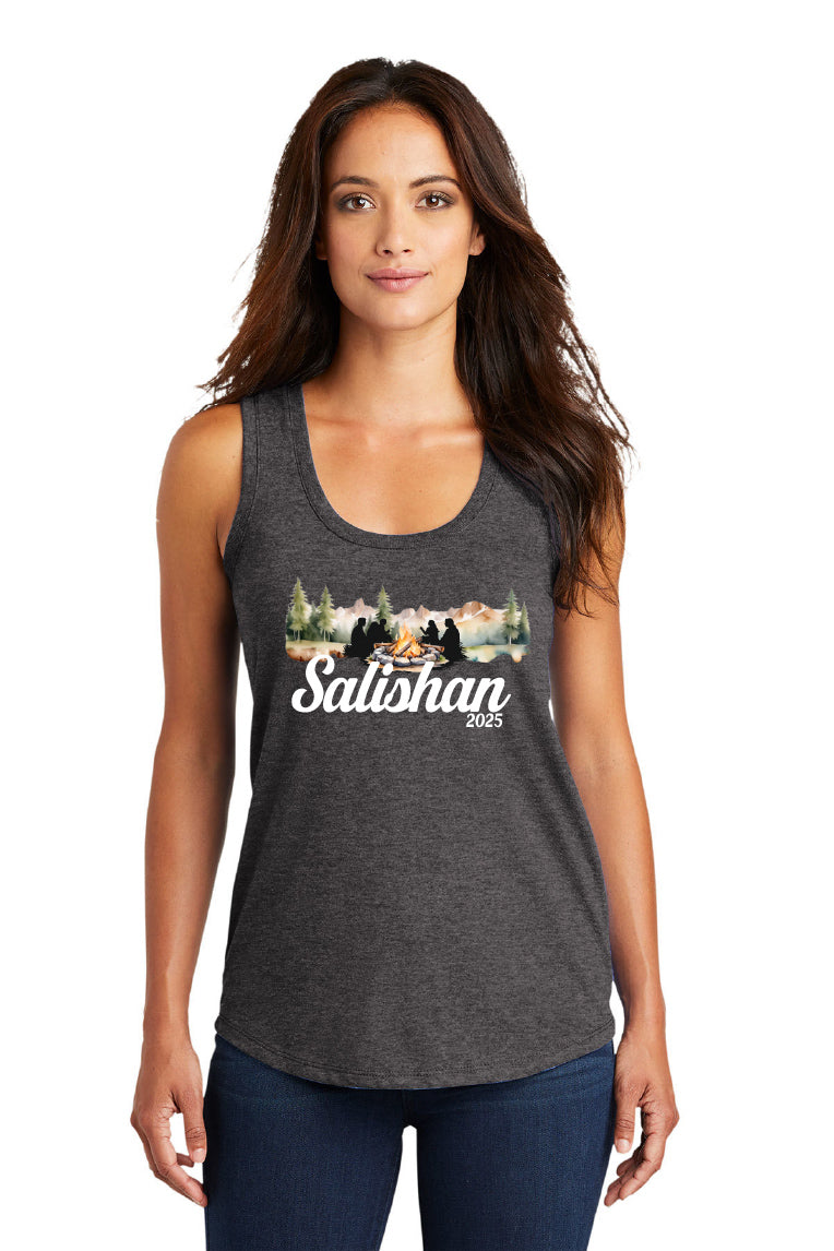 Salishan Watercolor Women's Tank Top
