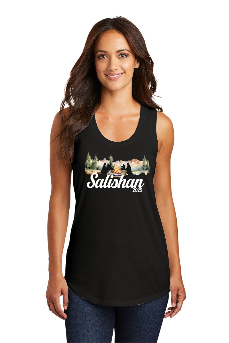Salishan Watercolor Women's Tank Top