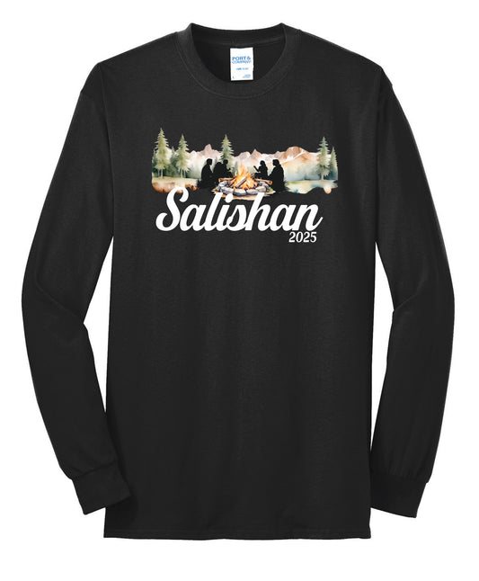 Salishan Watercolor Youth or Adult Long Sleeve