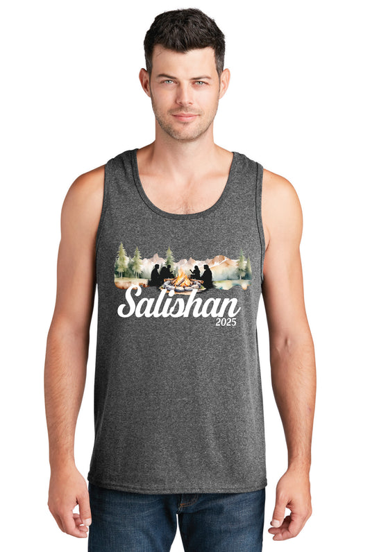 Salishan Watercolor Men's Tank Top