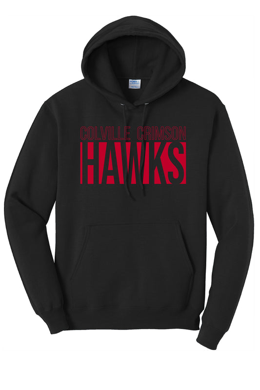 Crimson Hawks Hoodie