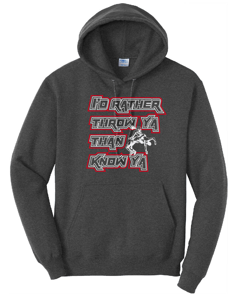 Throw Ya Adult Hoodie