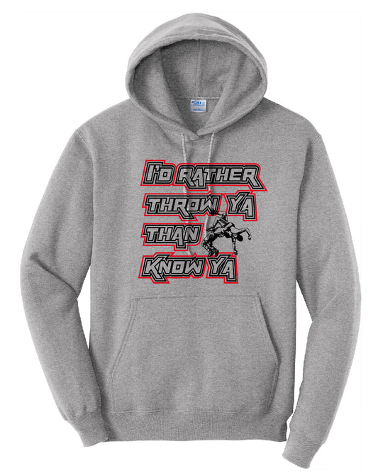 Throw Ya Adult Hoodie