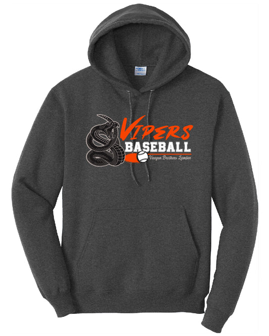 Vipers Baseball Adult Hoodie