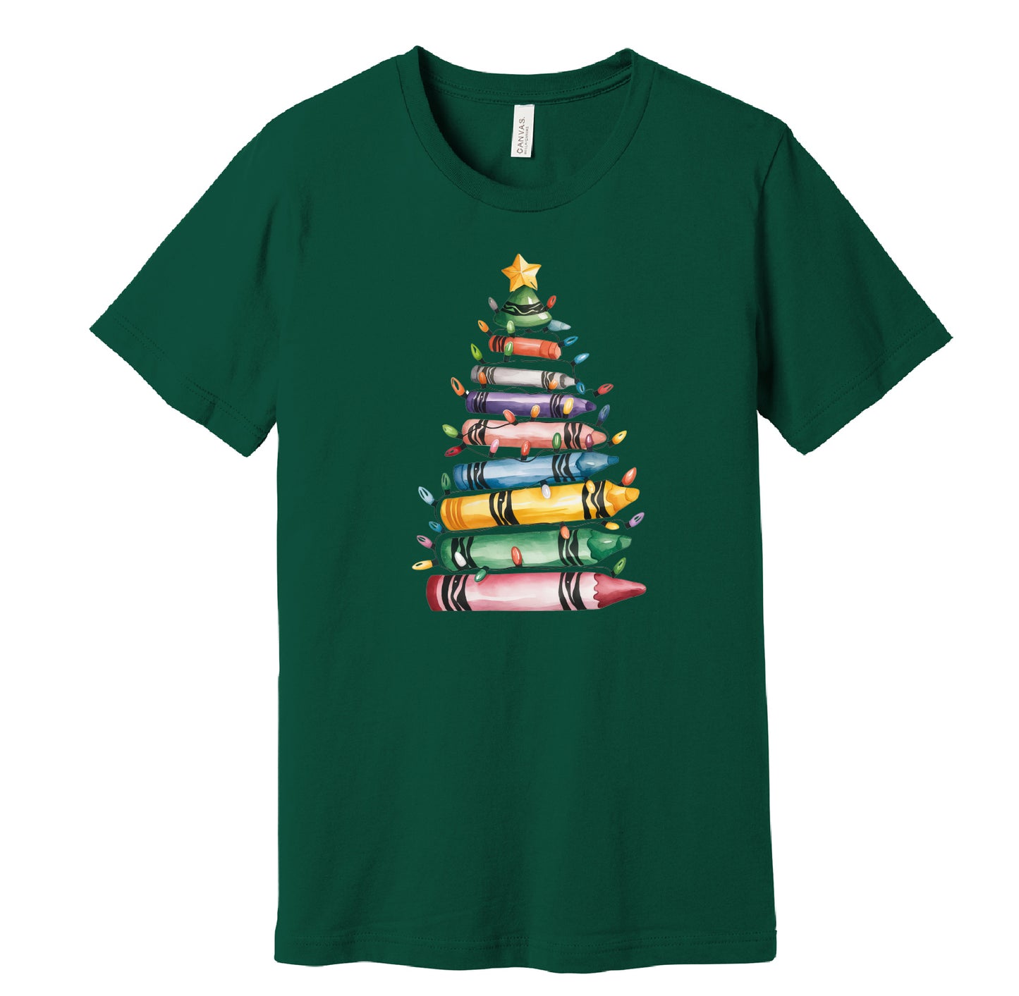 Watercolor Crayons T-Shirt