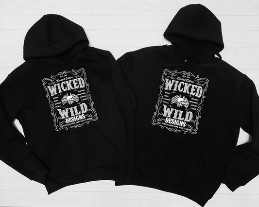 Whiskey Label Hoodie