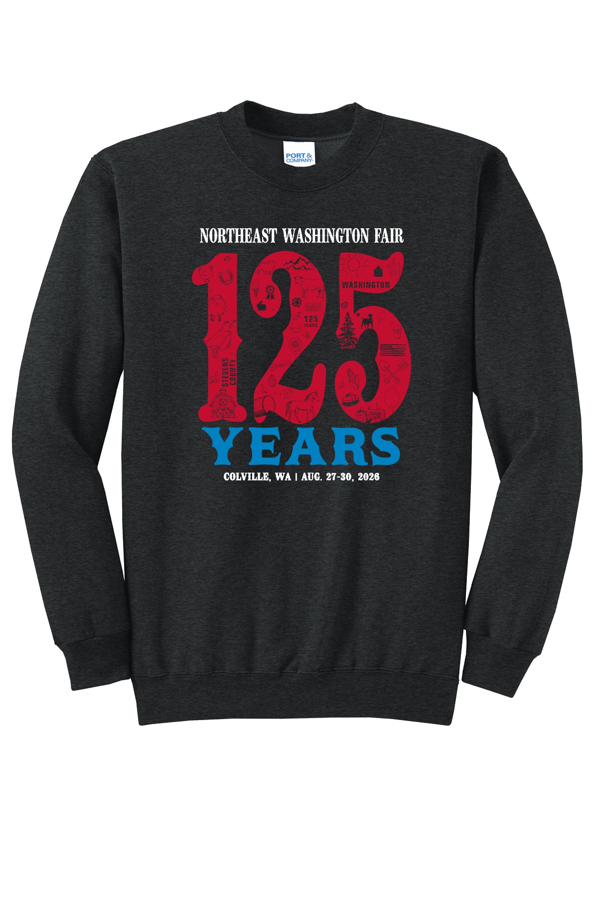 26' NEWA Fair 125 Years Crewneck Sweatshirt