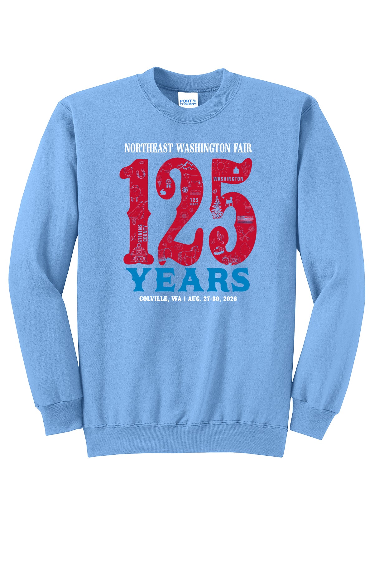 26' NEWA Fair 125 Years Crewneck Sweatshirt