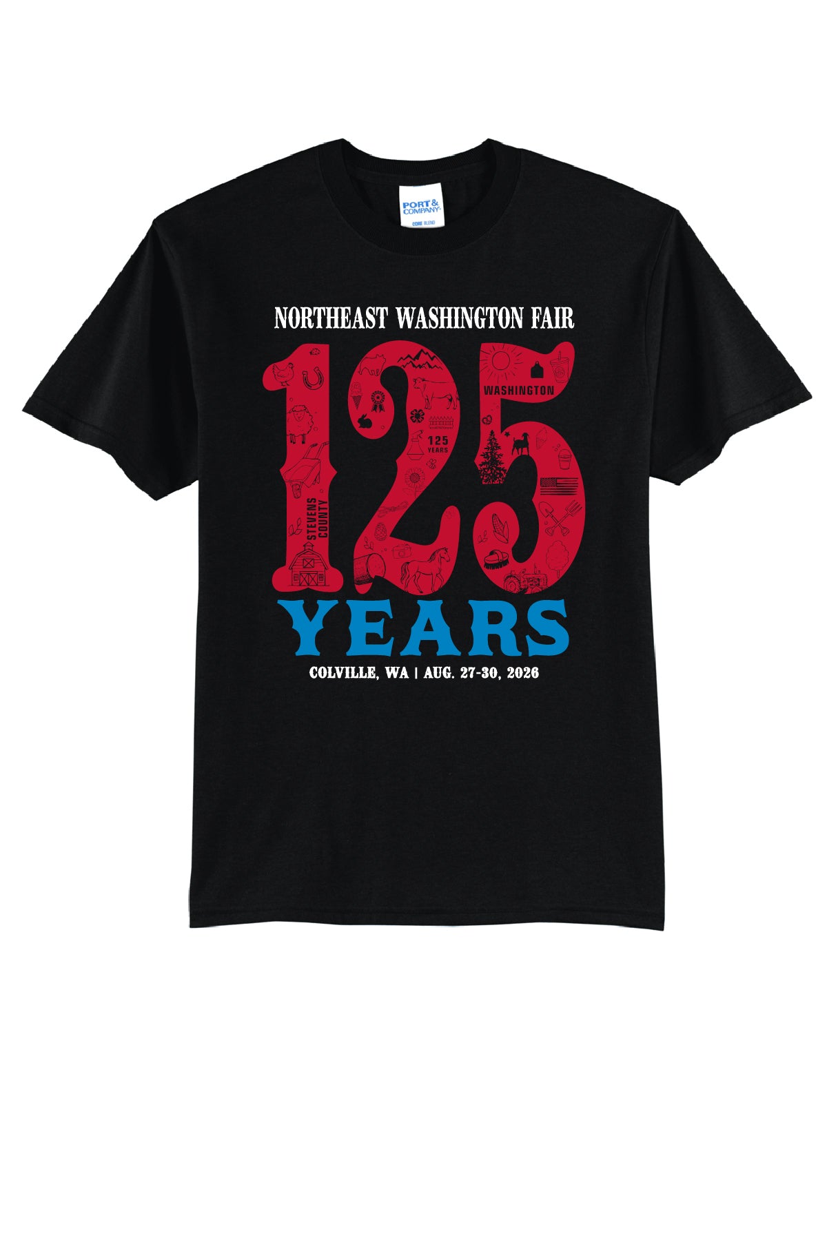 26' NEWA Fair 125 Years T-Shirt Youth or Adult