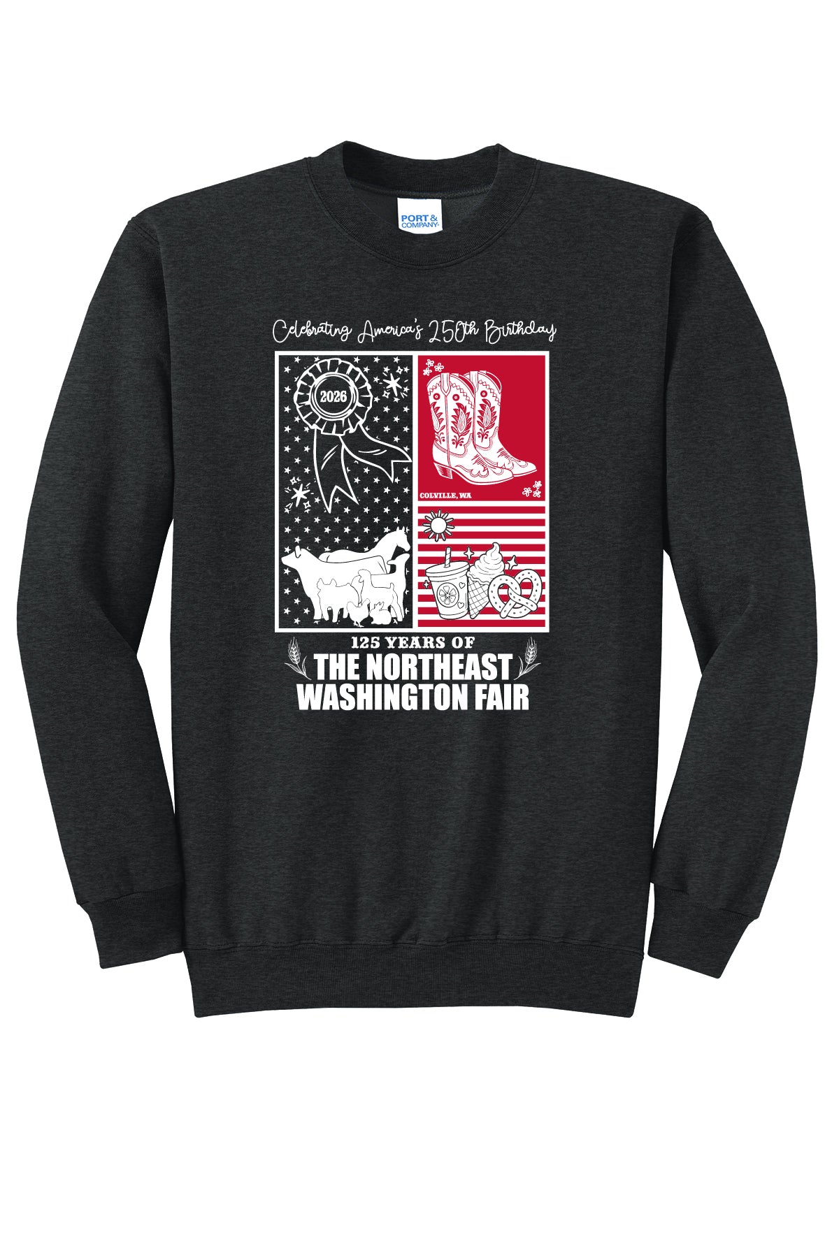 26' NEWA Fair Boots Crewneck Sweatshirt