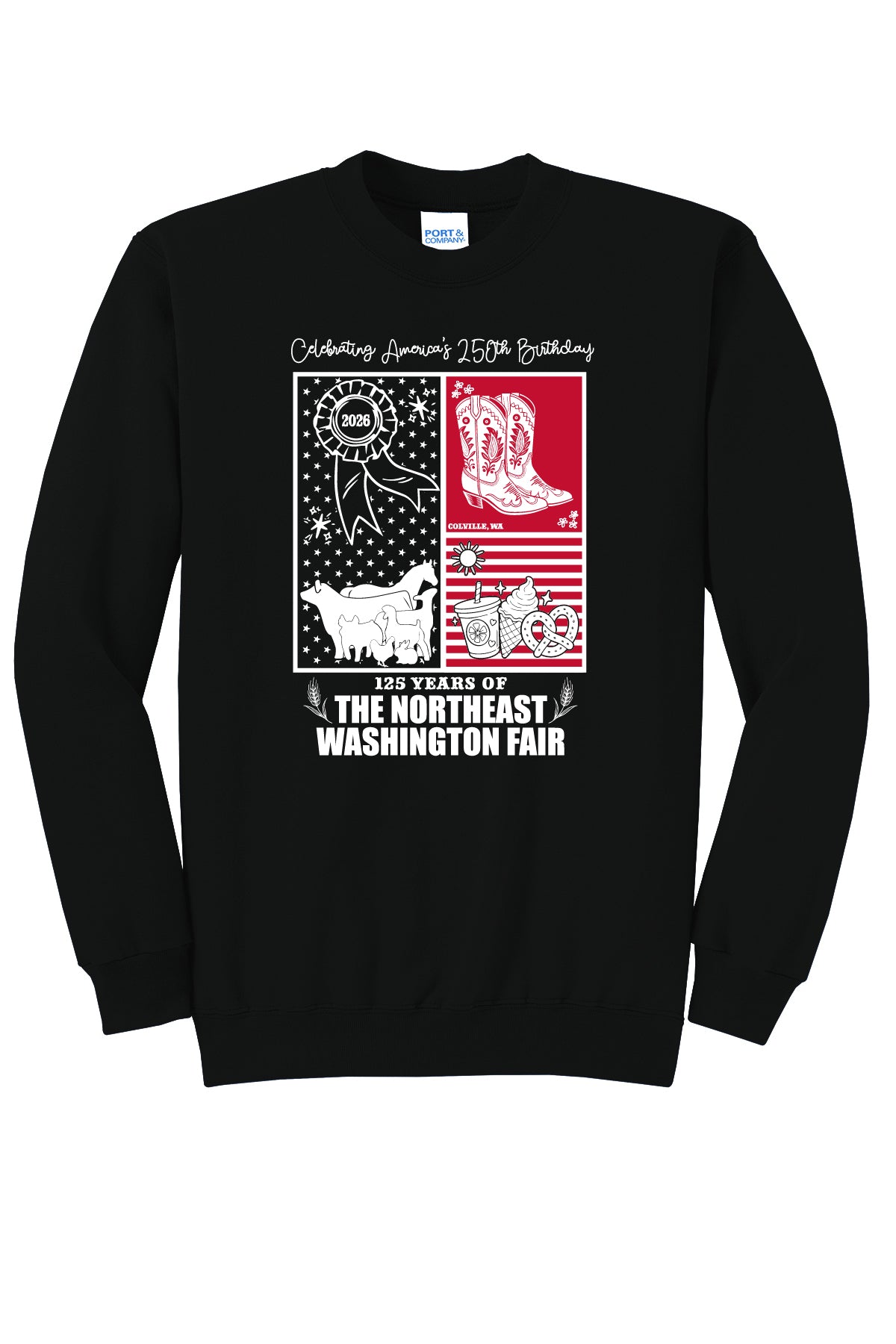 26' NEWA Fair Boots Crewneck Sweatshirt