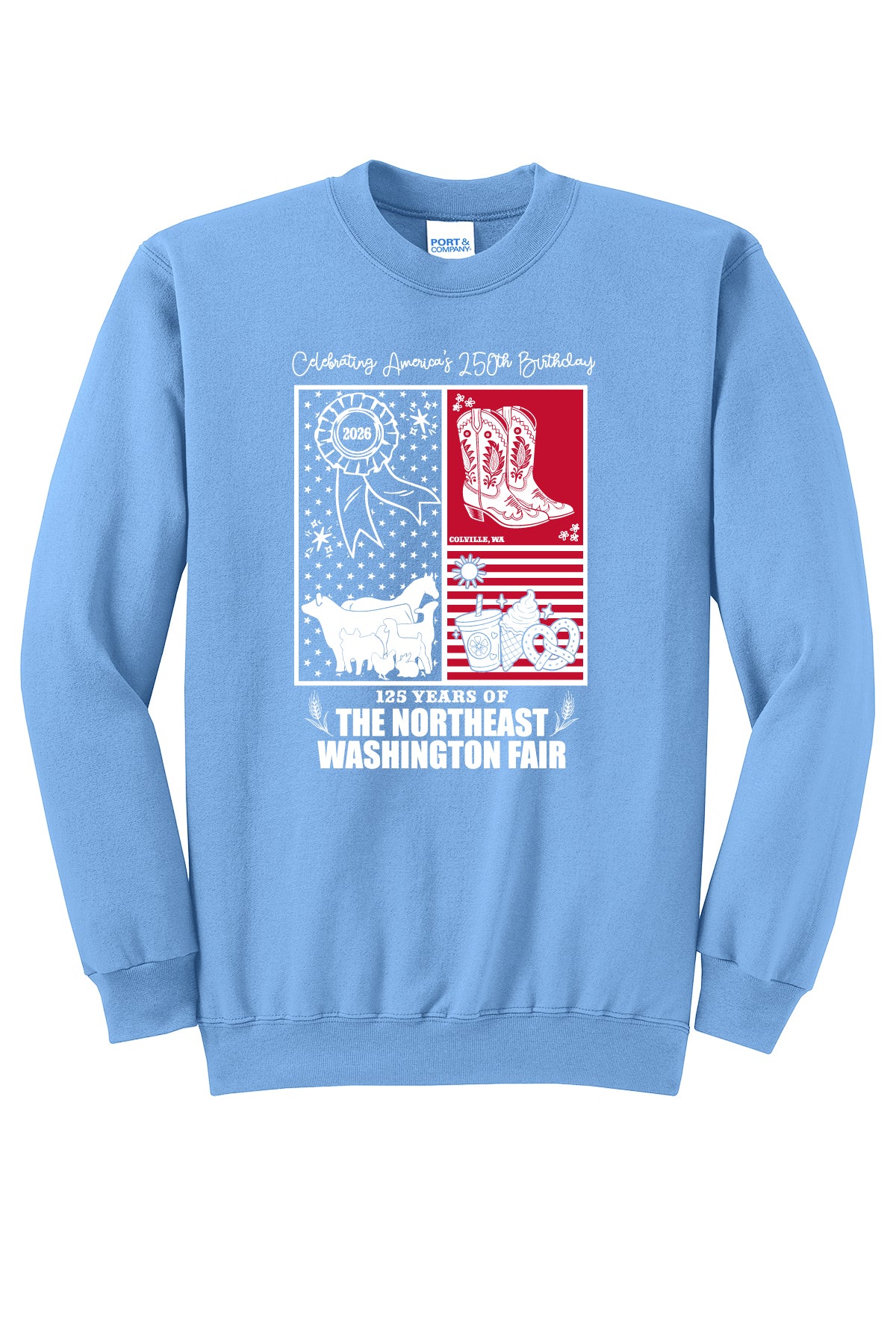 26' NEWA Fair Boots Crewneck Sweatshirt