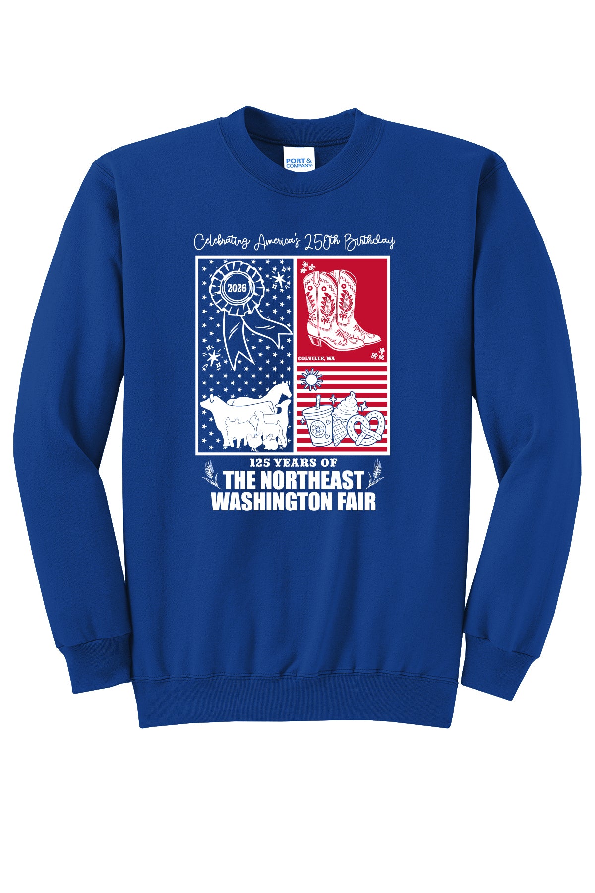 26' NEWA Fair Boots Crewneck Sweatshirt