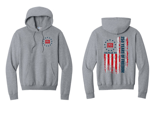 250 Years Youth or Adult Hoodie