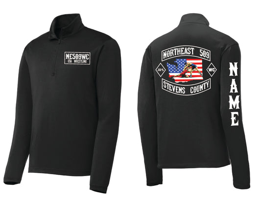 509 Wrestling Quarter Zip PERSONALIZED
