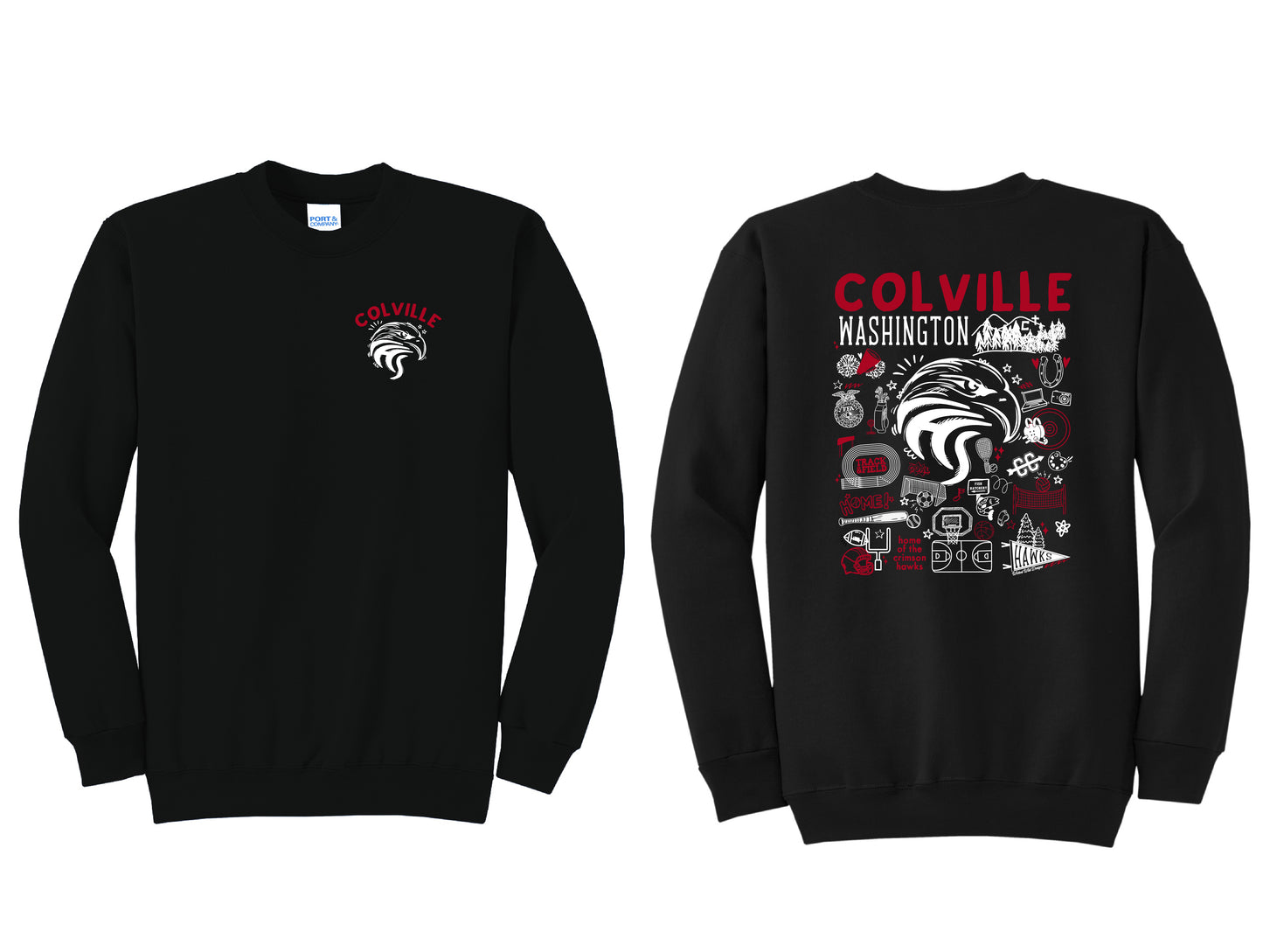 CHS Doodle Crewneck