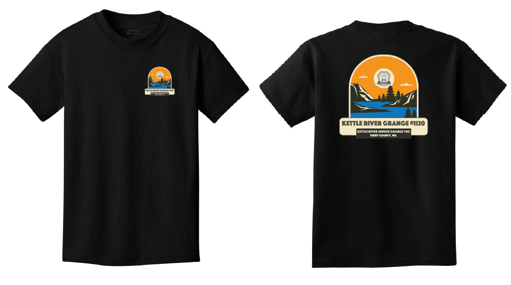 Kettle River Grange Logo Youth or Adult T-shirts