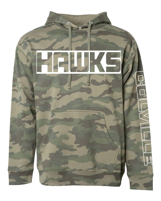 Forest Camo Hawks Hoodie