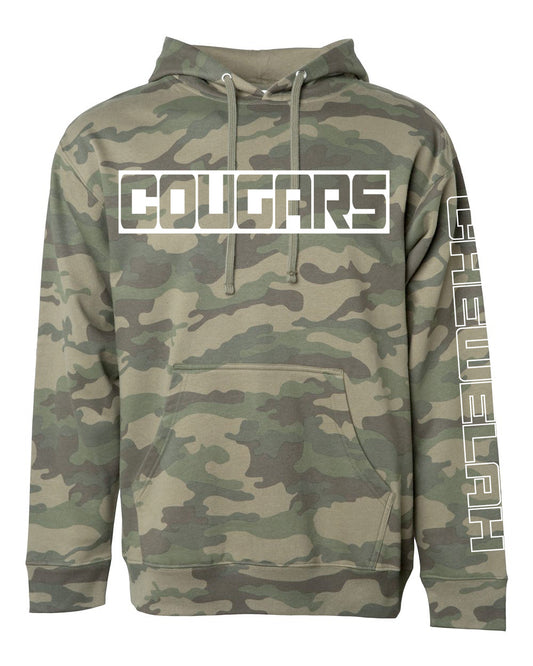 Forest Camo Cougars Hoodie