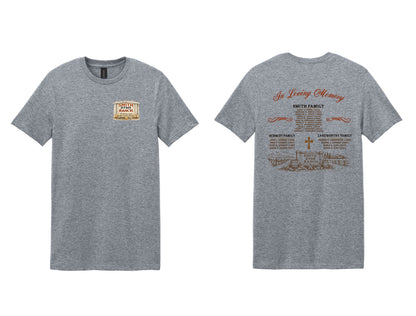 Smith Family Youth or Adult T-shirts