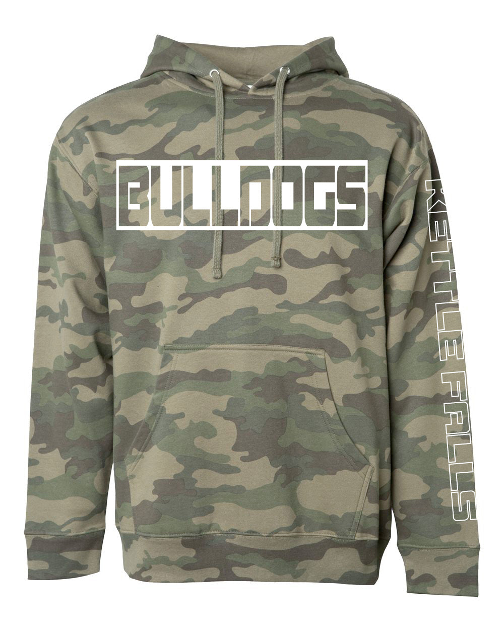 Forest Camo Bulldogs Hoodie