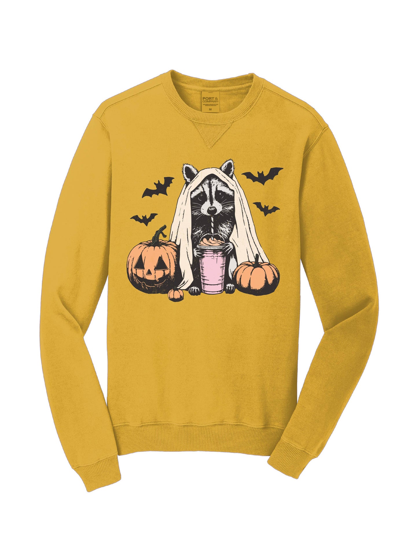 Beach Wash Raccoon Crewneck