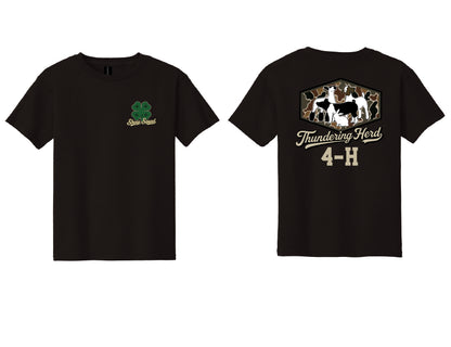 Thundering Herd Youth or Adult Brown T-shirt