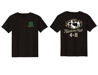 Thundering Herd Youth or Adult Brown T-shirt