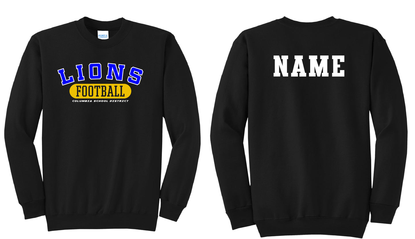 CSD Football Crewneck PERSONALIZED