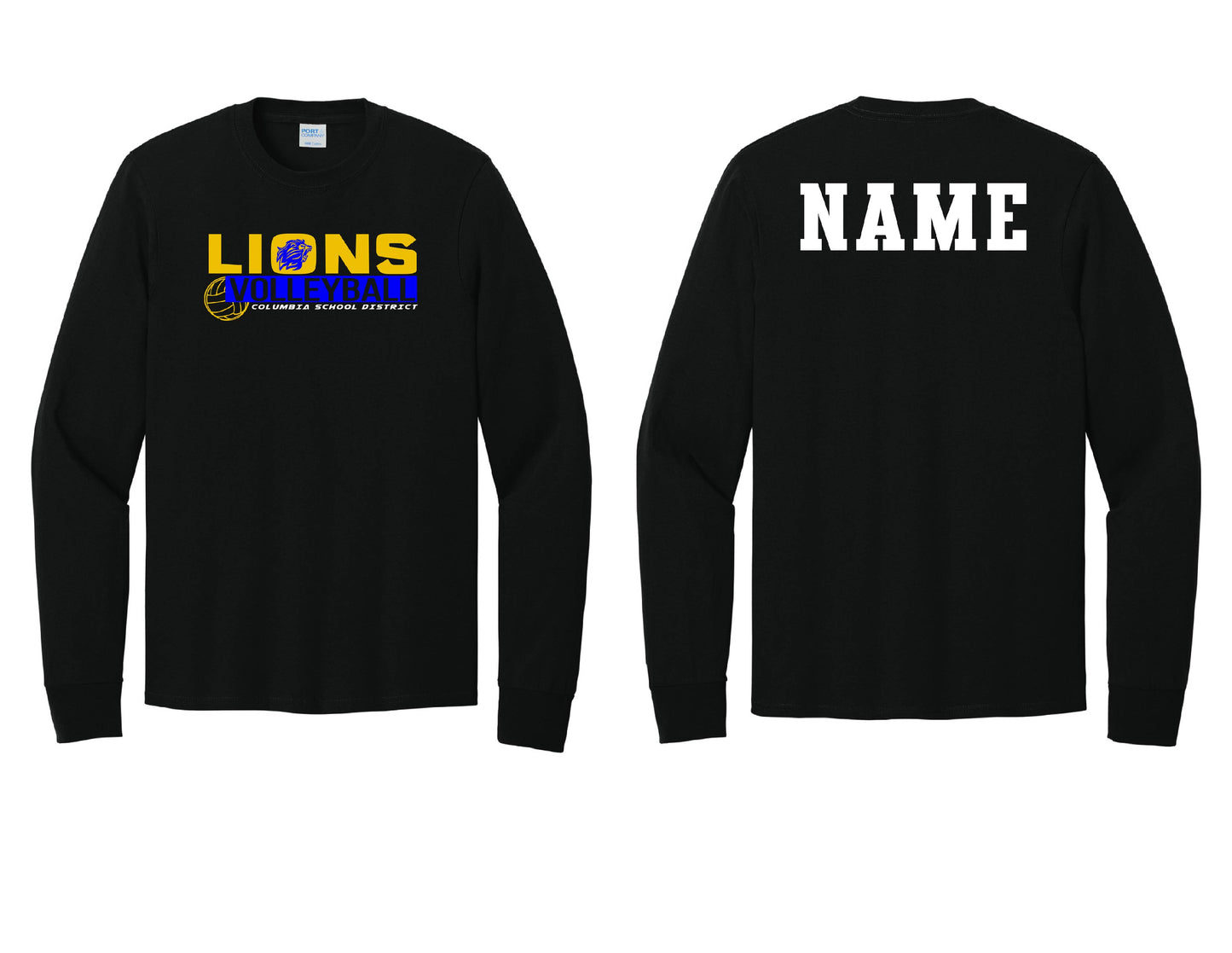 CSD Volleyball Long Sleeve PERSONALIZED