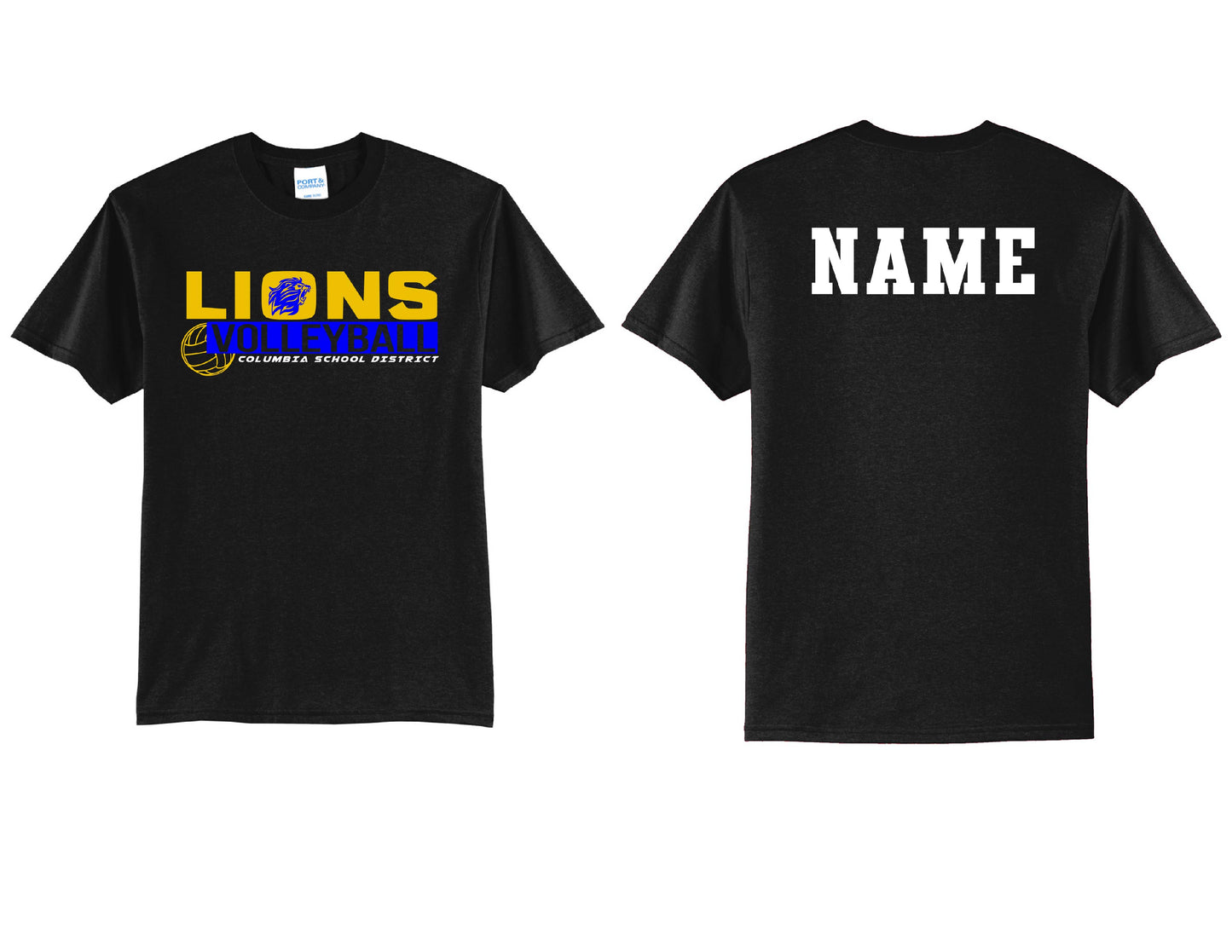 CSD Volleyball T-Shirt PERSONALIZED