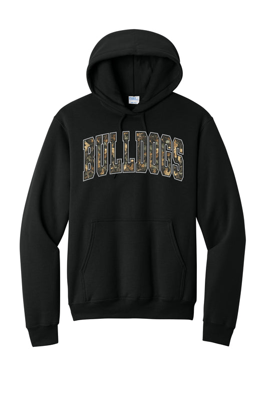 Bulldogs Camo Hoodie