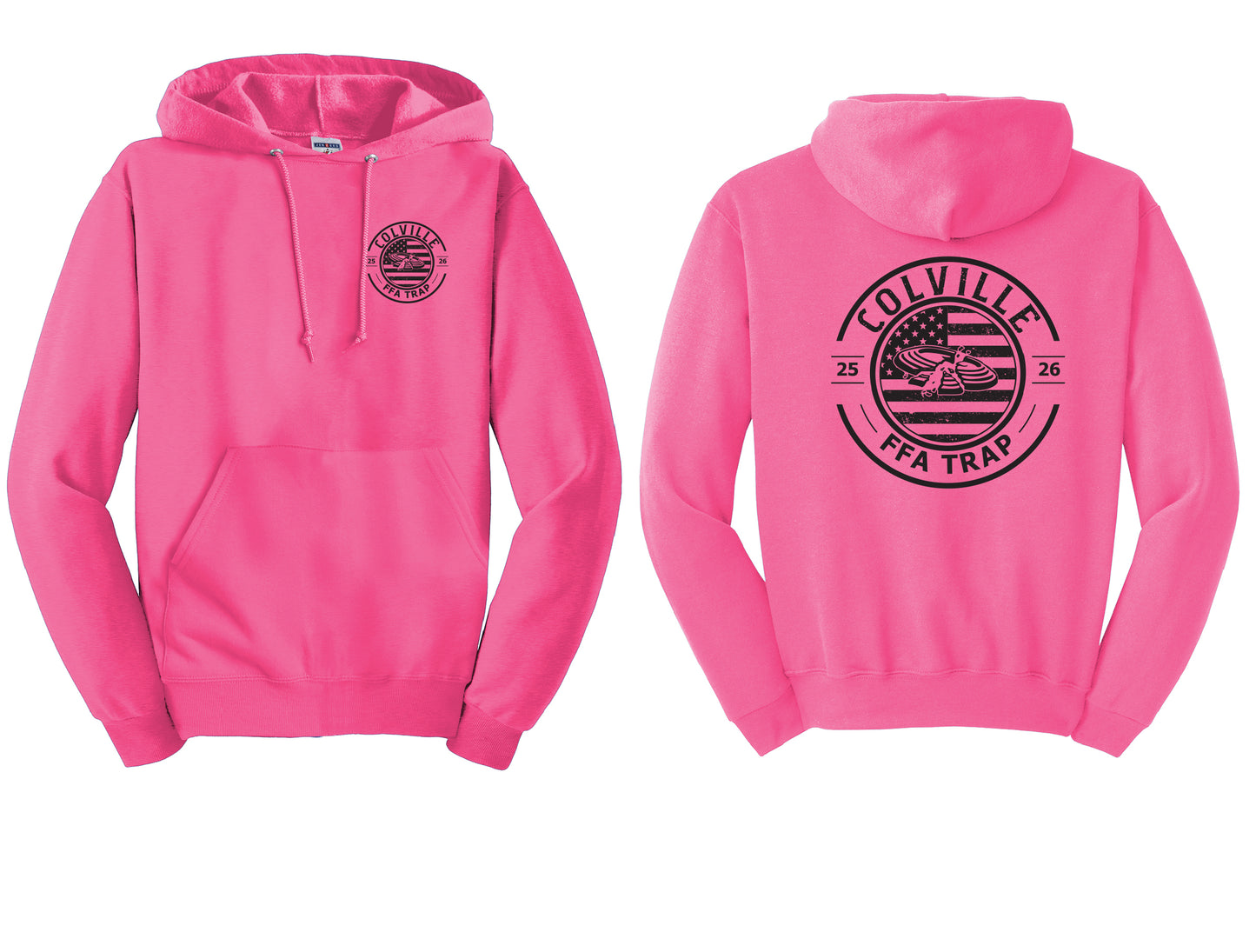 Pink FFA Trap Hoodie