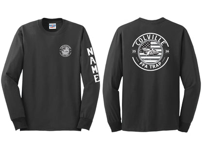 Black FFA Trap Long Sleeve PERSONALIZED